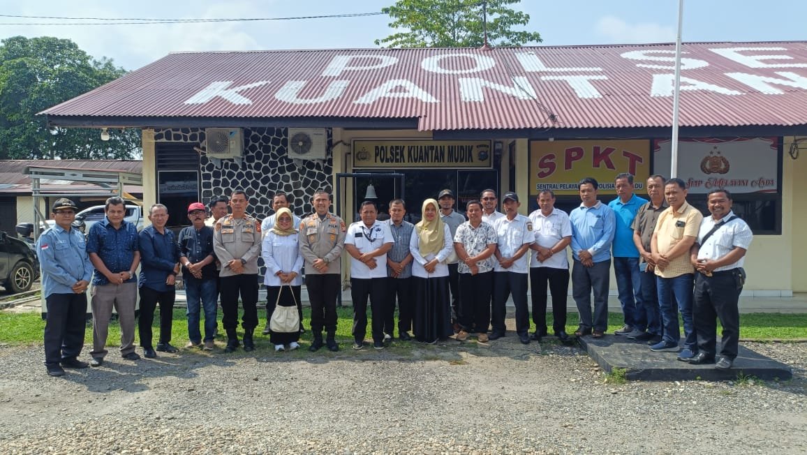 Cegah Karhutla dan PETI, Polsek Kuantan Mudik Gelar Focus Group Discussion (FGD) Bersama Stakeholder