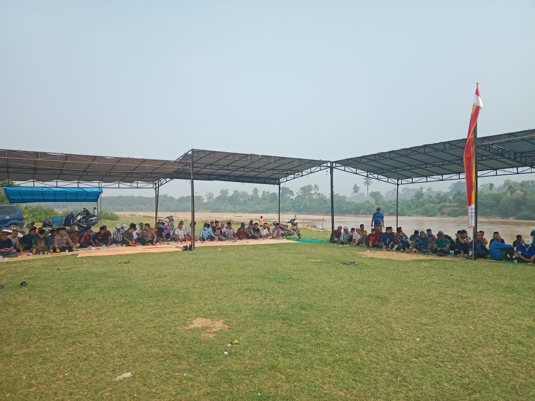 Hadiri Syukuran Jalur Toduang Biso Rimbo Piako, Sekcam Kuantan Mudik Apresiasi Semangat Warga Desa Pebaun Hilir