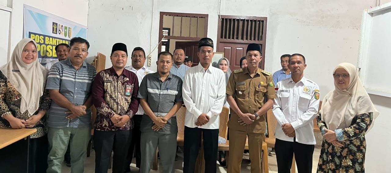 CAMAT KUANTAN MUDIK LANTIK PAW BPD DESA PANTAI